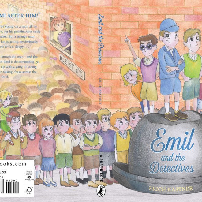 Emil & The Detectives: Penguin Publishing Book Cover Competition - Spread